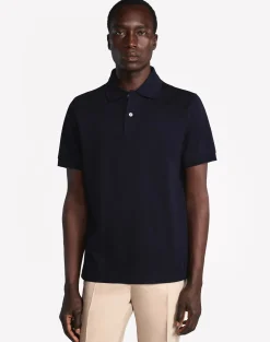 Alfred Dunhill Insignia Cotton Short Sleeve Polo