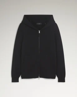 Athluxury Cotton Cashmere Zipped Hoodie