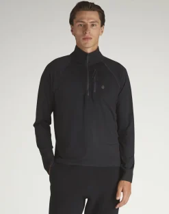 Athluxury Wool 1/4 Zip Long Sleeve T-Shirt