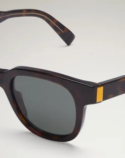 Barley Bridge Rectangular Frame Sunglasses
