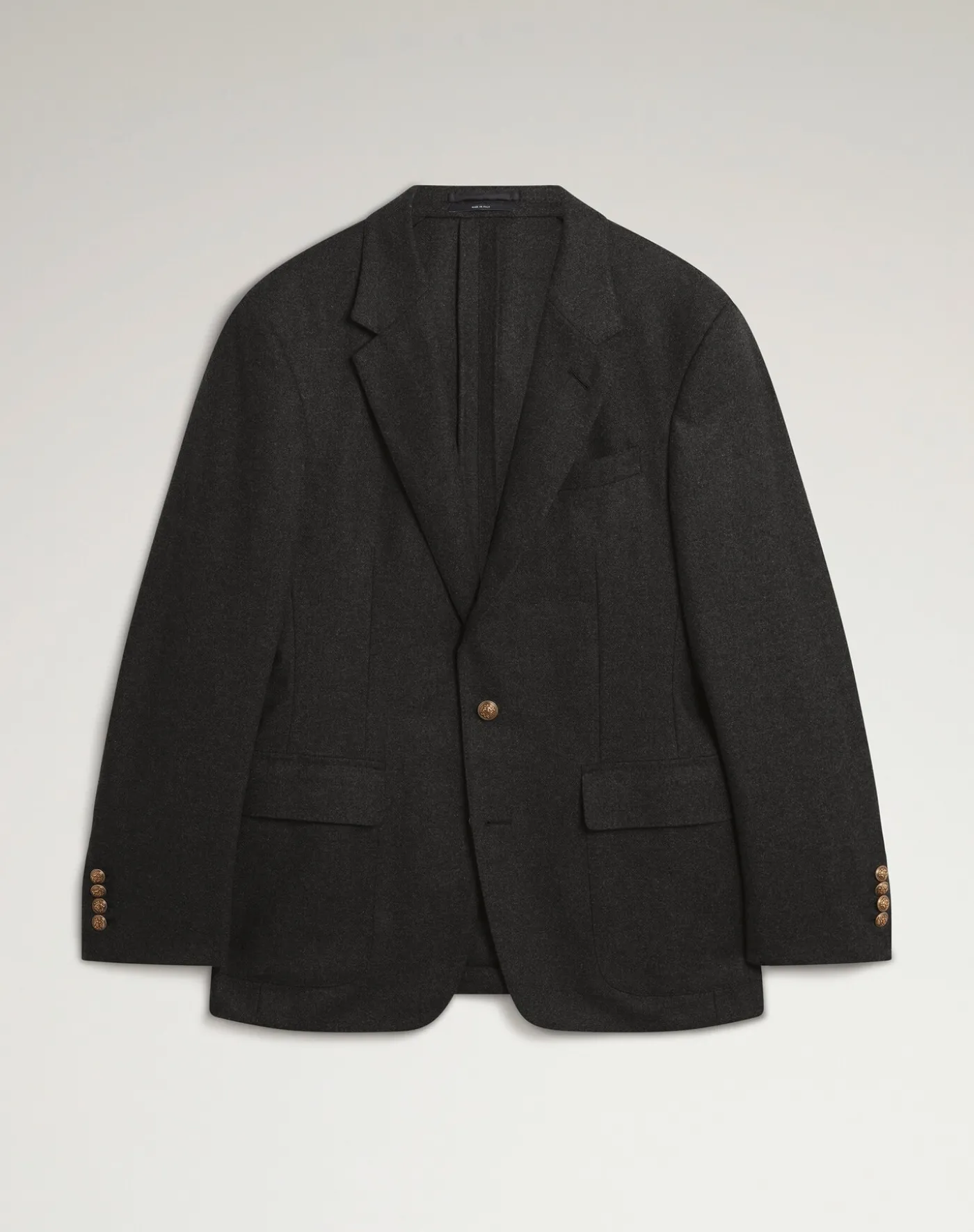 Cashmere Bourdon Single Breasted Sports Coat