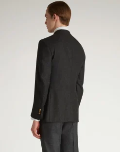 Cashmere Bourdon Single Breasted Sports Coat