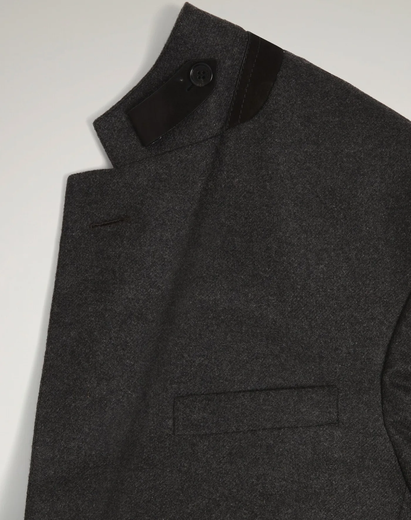 Cashmere Bourdon Single Breasted Sports Coat