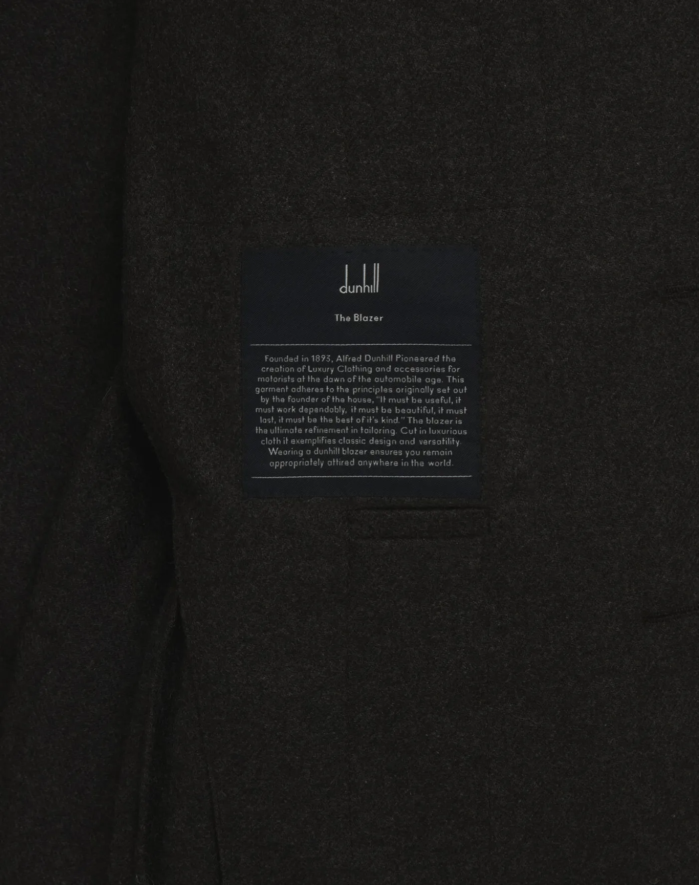 Cashmere Bourdon Single Breasted Sports Coat