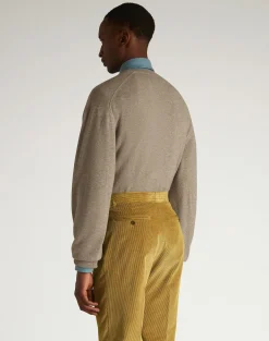 Cashmere Heritage V Neck Jumper