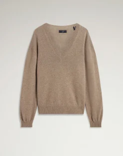 Cashmere V Neck Jumper