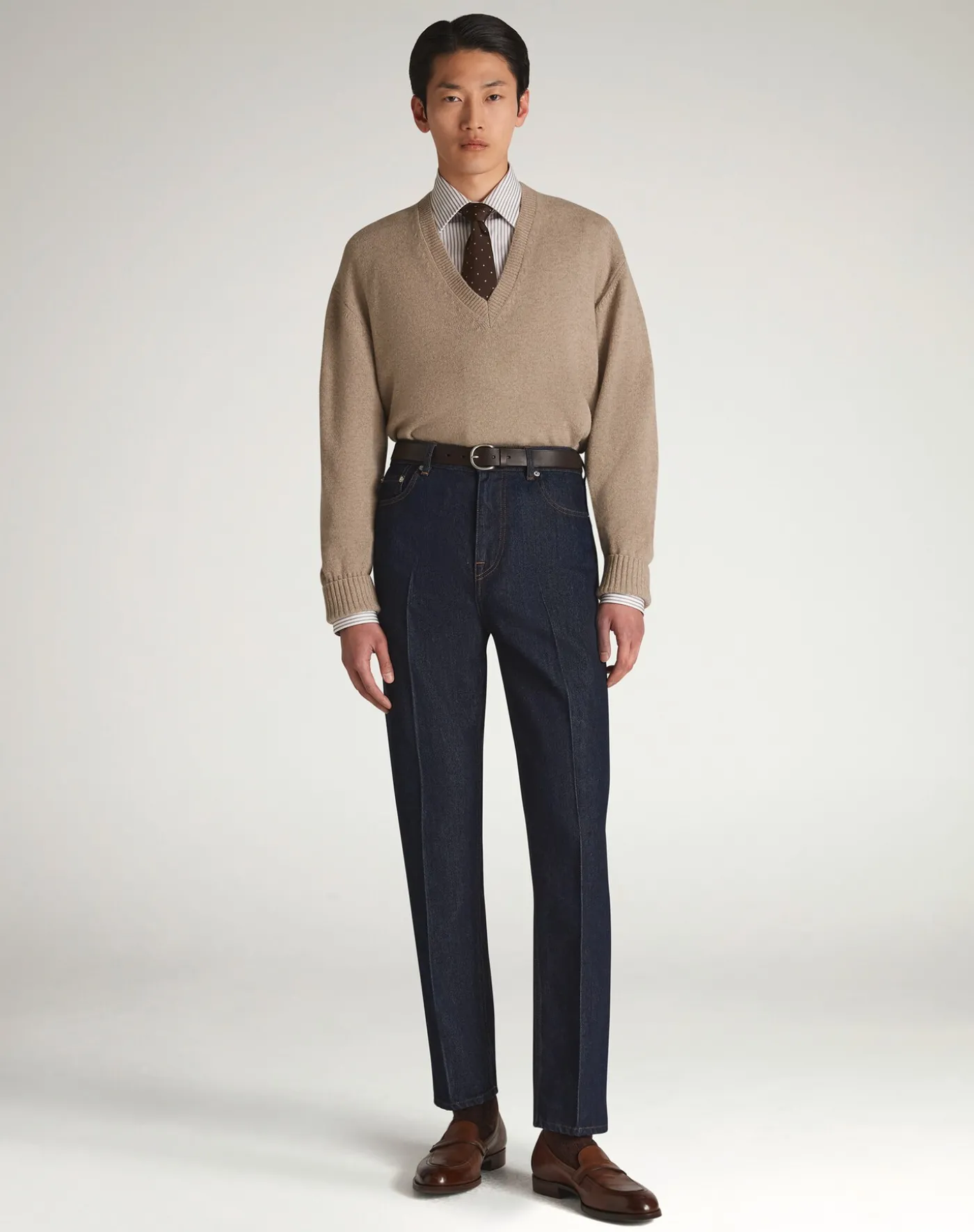 Cashmere V Neck Jumper
