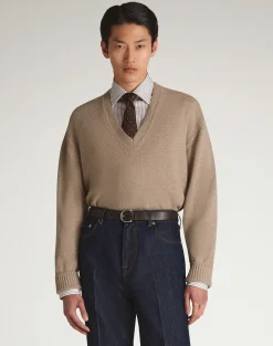 Cashmere V Neck Jumper