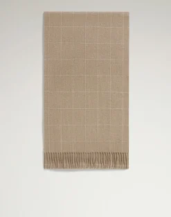 Cashmere Windowpane Scarf