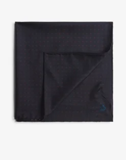 Circular Neats Silk Printed Neckerchief