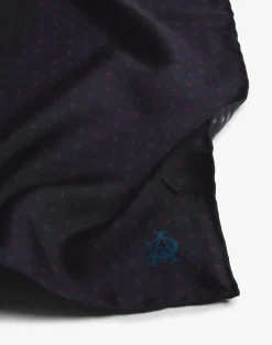 Circular Neats Silk Printed Neckerchief