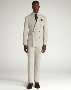 Cotton Cashmere Cavendish Double Breasted Jacket