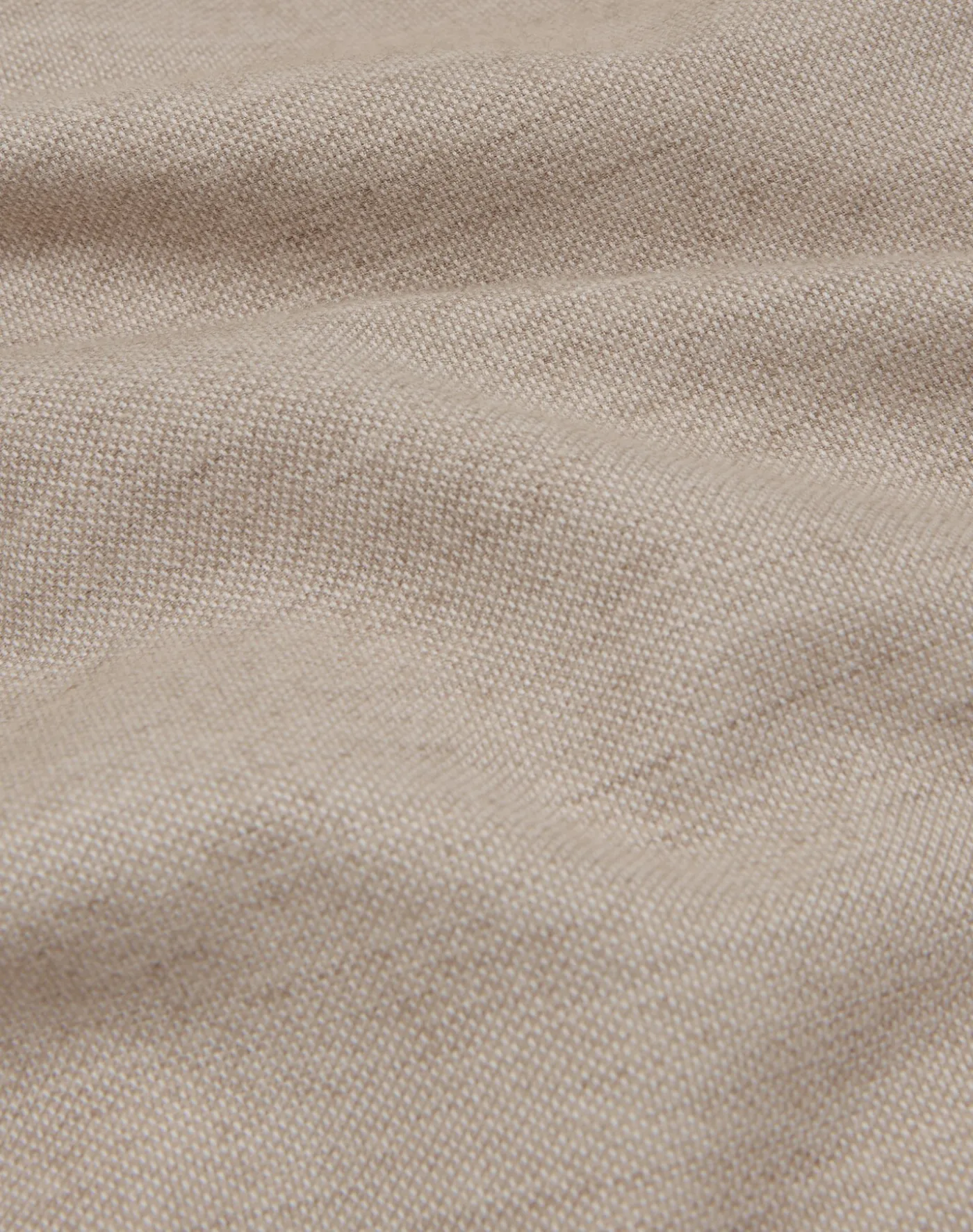 Cotton Cashmere Long Sleeve Button Down Shirt