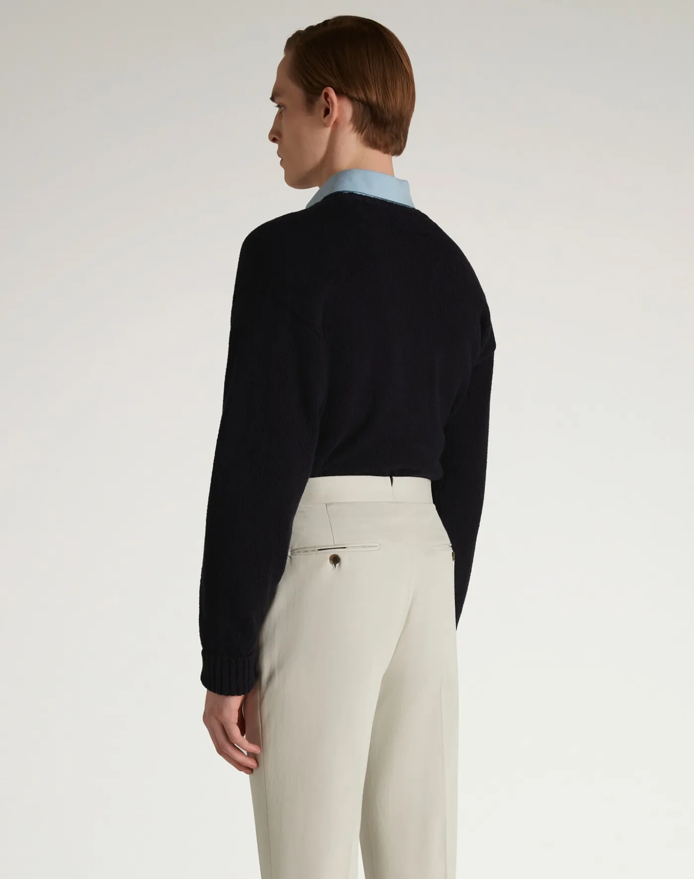 Cotton Crew Neck Jumper