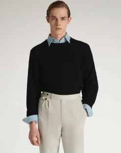 Cotton Crew Neck Jumper