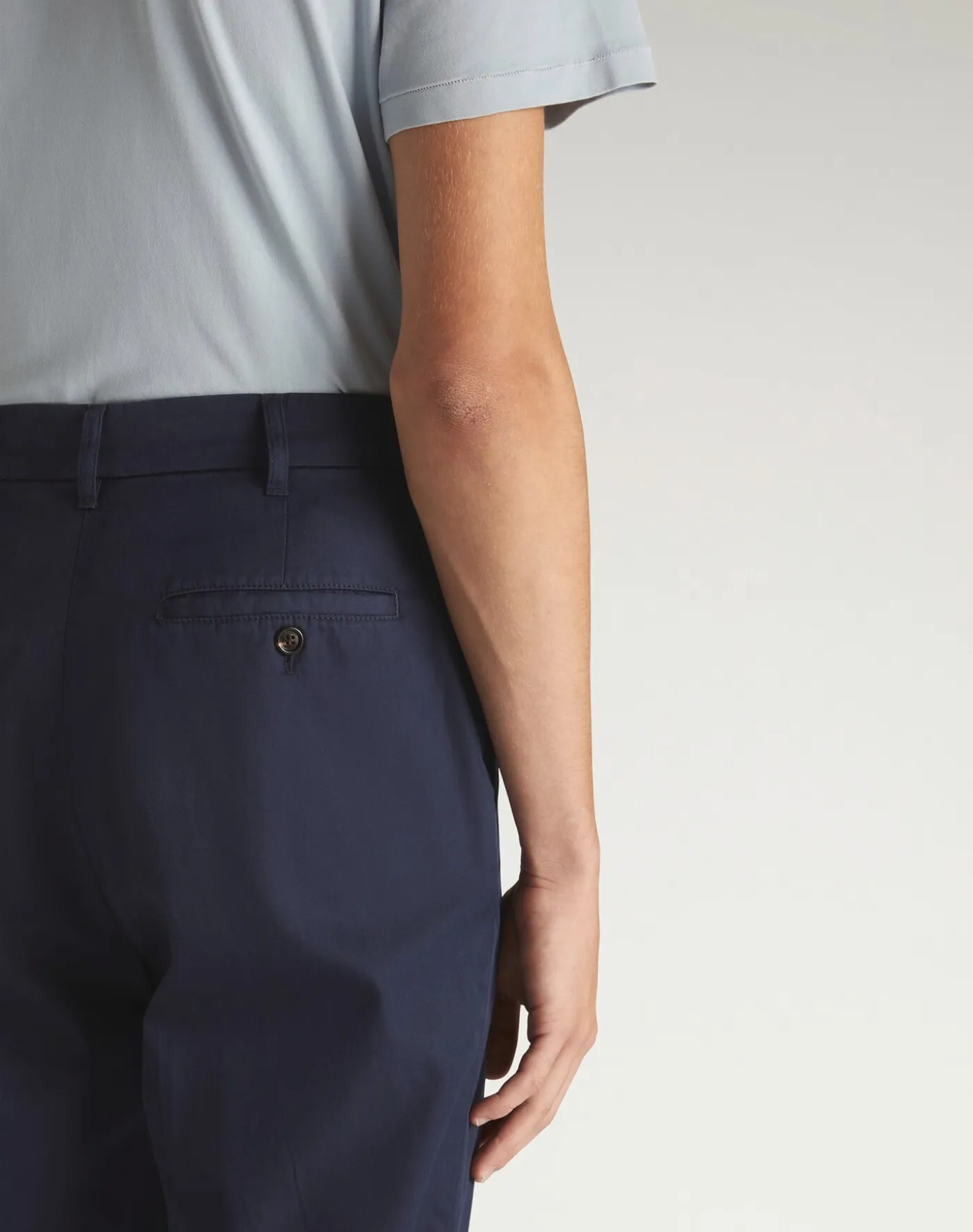 Cotton Gabardine Tailored Chinos
