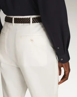 Cotton Gabardine Tailored Chinos