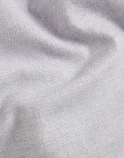 Cotton Long Sleeve Spread Collar Shirt