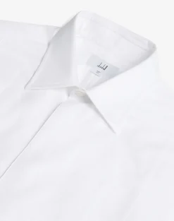 Cotton Oxford Bib Point Collar Evening Shirt