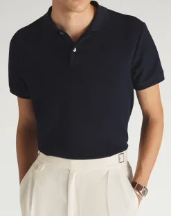 Cotton Pique Short Sleeve Polo