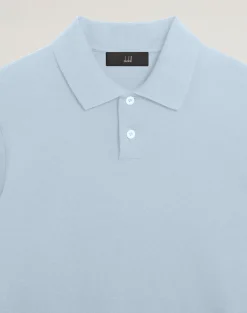 Cotton Silk Pique Short Sleeve Polo