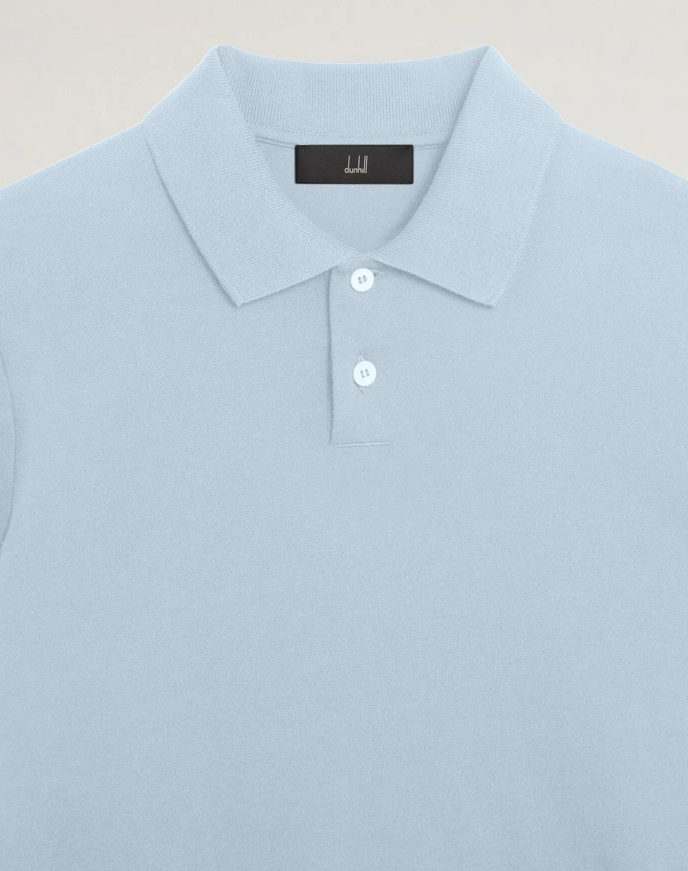 Cotton Silk Pique Short Sleeve Polo