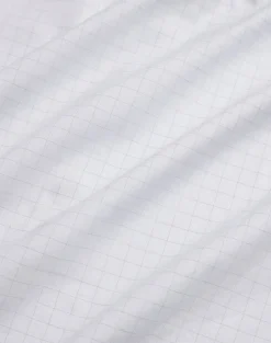 Cotton Tattersall Check Long Sleeve Spread Collar Shirt