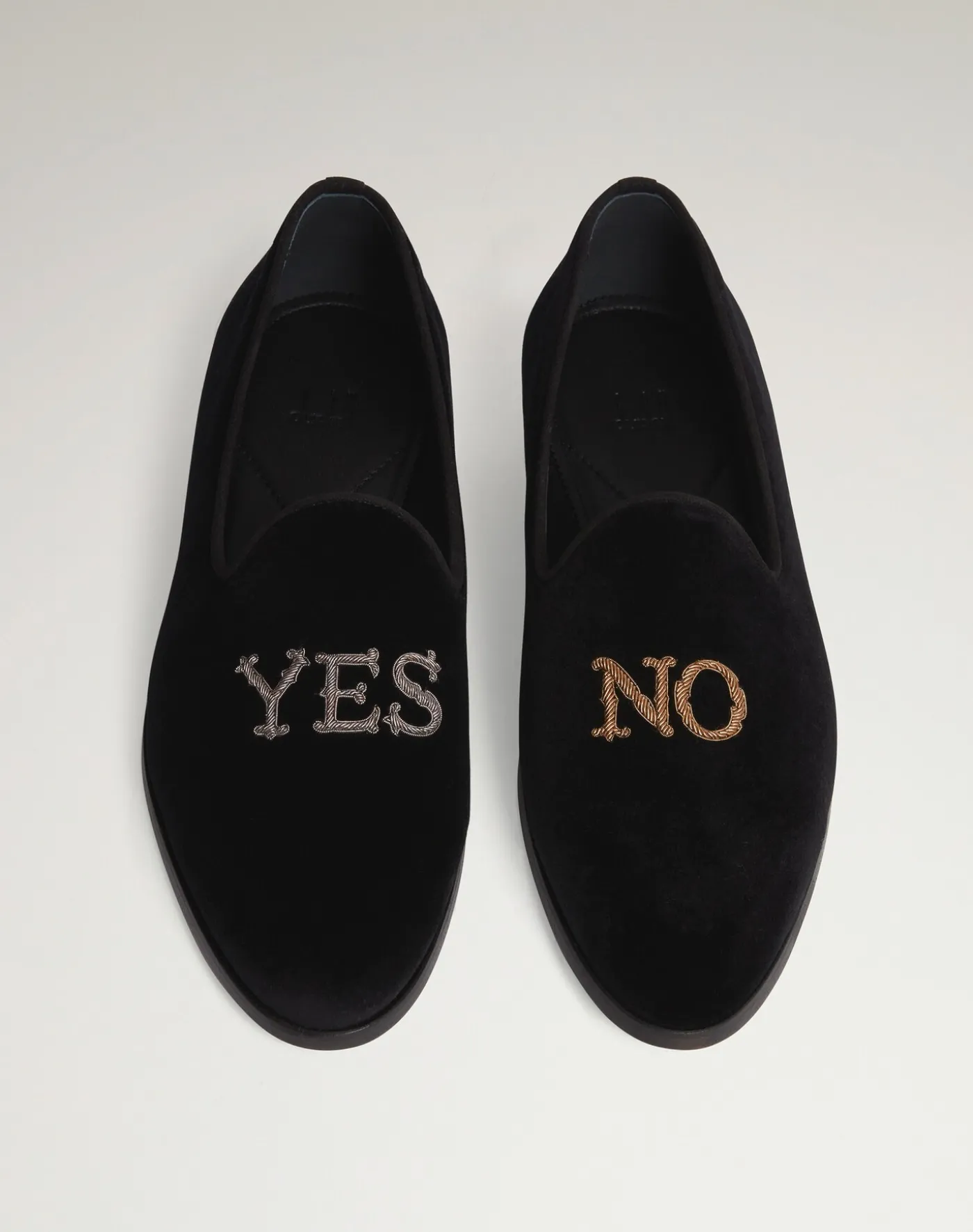 Decision Velvet Slippers