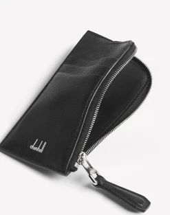 Duke Fine Leather Zip Card Case