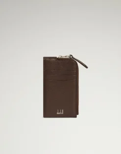 Duke Fine Leather Zip Card Case