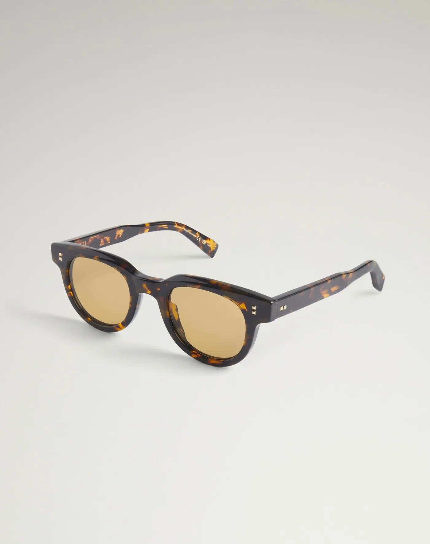 Heritage Hobnail Acetate Round Frame Sunglasses