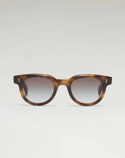 Heritage Hobnail Acetate Round Frame Sunglasses