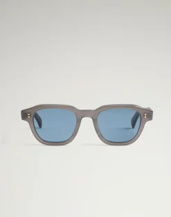 Heritage Hobnail Acetate Rectangular Frame Sunglasses