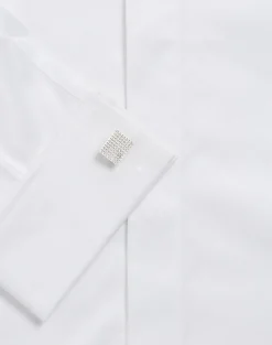 Hobnail And Reed Tile Cufflinks