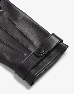 Leather Wrap Driving Gloves