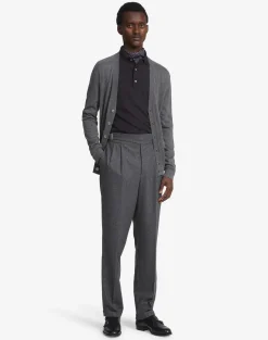 Melange Superfine Cashmere Cardigan