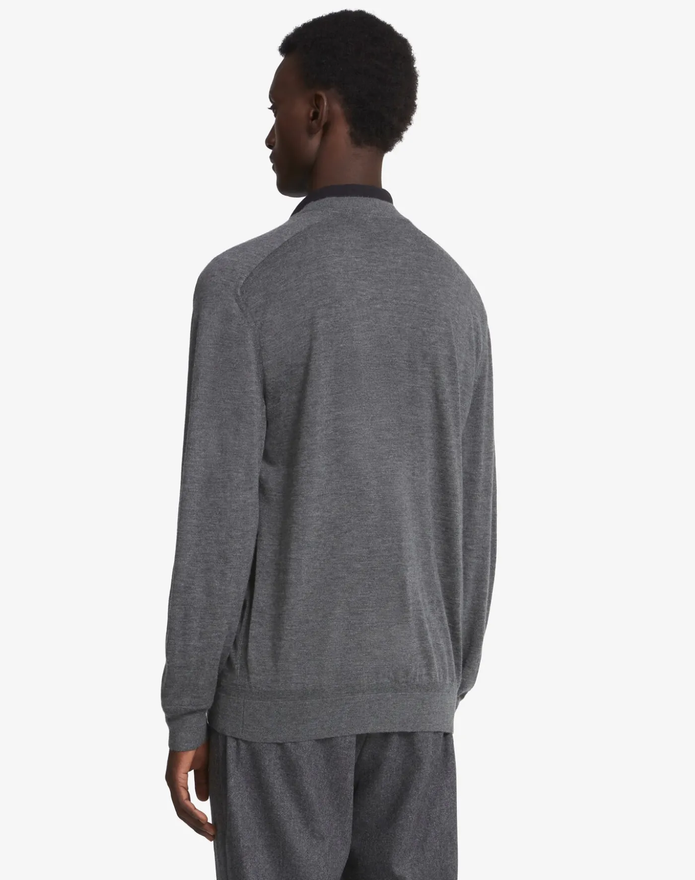 Melange Superfine Cashmere Cardigan