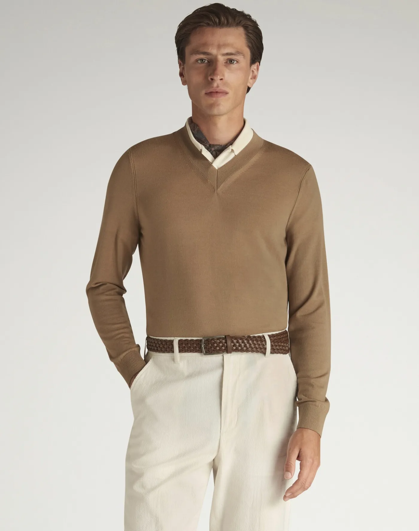 Merino V Neck Jumper