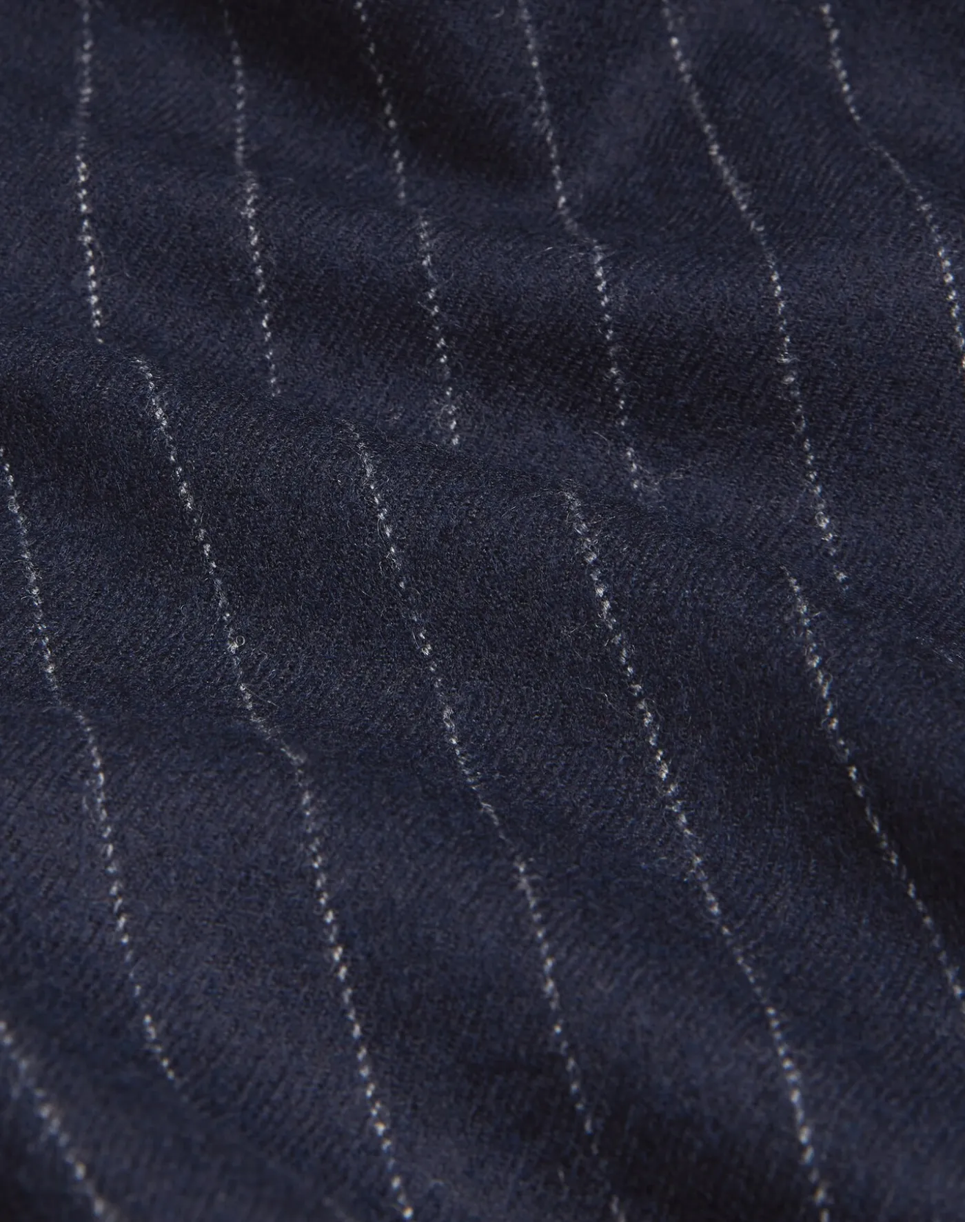 Merino Wool Chalkstripe Bourdon Single Breasted Jacket