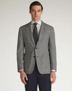 Merino Wool Gingham Cavendish Jacket