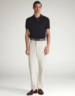 Merino Wool Short Sleeve Polo