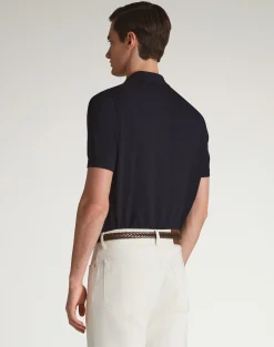 Merino Wool Short Sleeve Polo