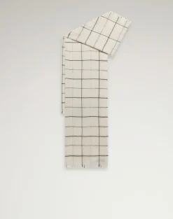 Merino Wool Tattersall Scarf