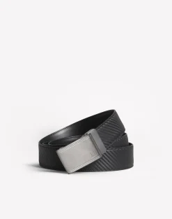 35mm Automatic Racing Buckle Chassis Leather Belt