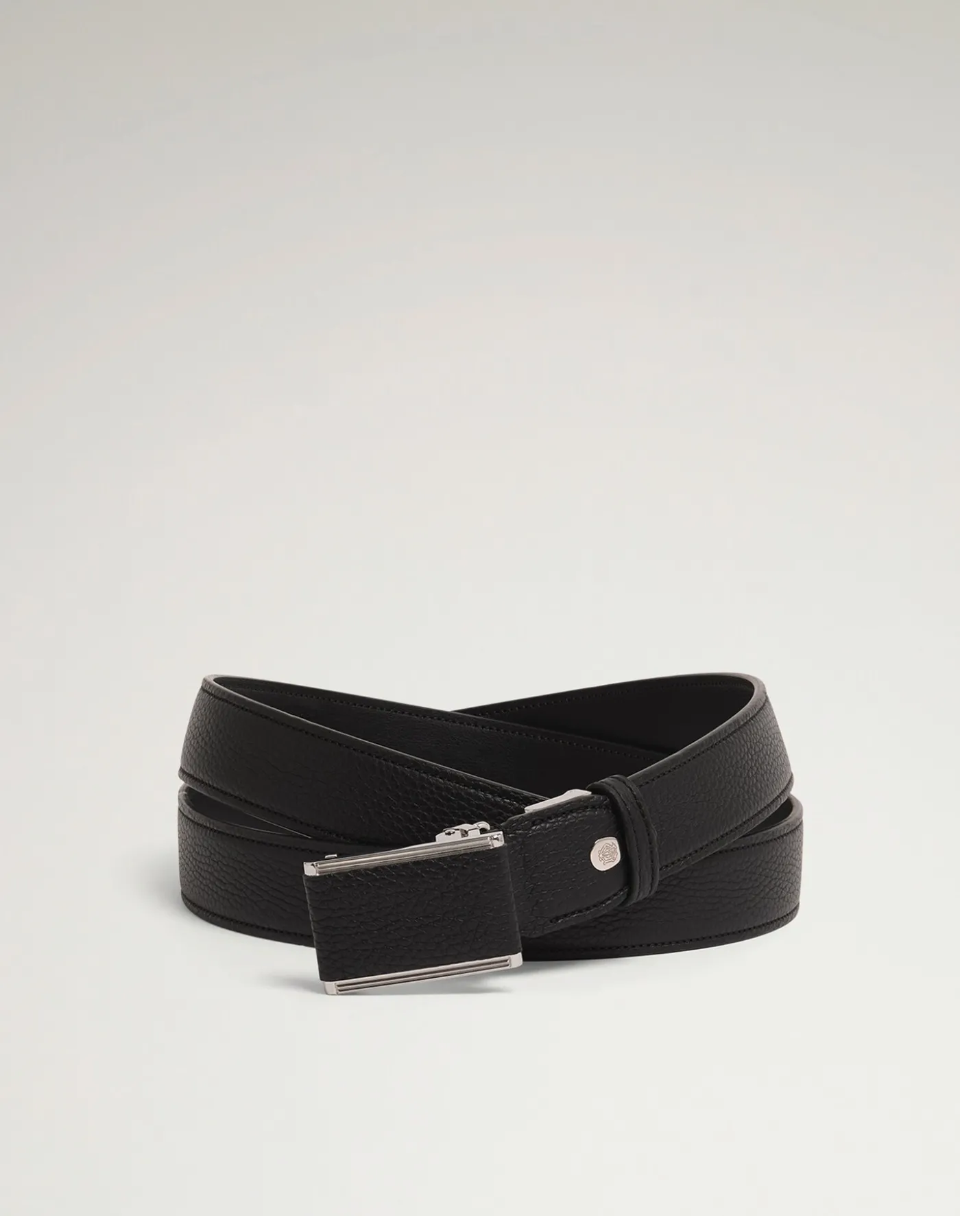 35Mm Automatic Reed Buckle Grain Leather Belt