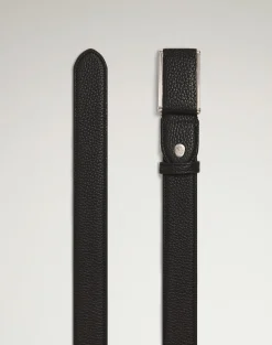 35Mm Automatic Reed Buckle Grain Leather Belt