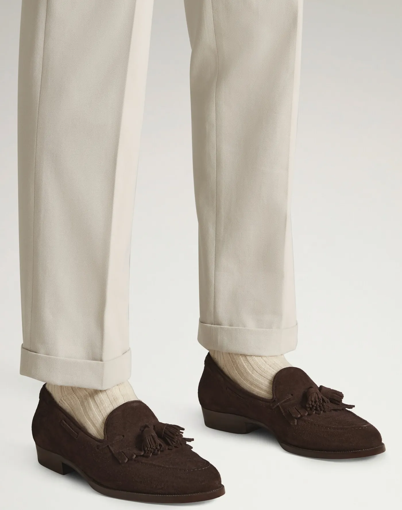 Mount Kiltie Suede Loafers