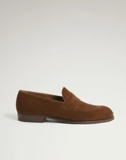 Mount Wingtip Suede Loafers