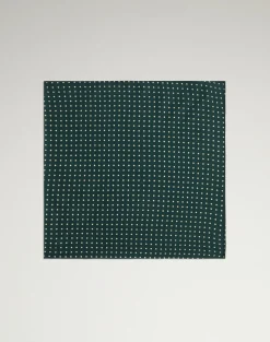 Screen Printed Polka Dot Pocket Square