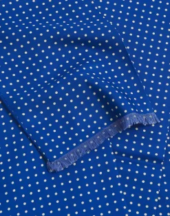 Screen Printed Polka Dot Scarf